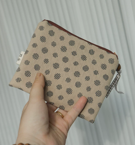 Linen Cotton Coin Purse