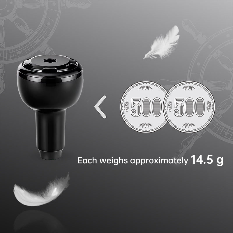 CNC Aluminum Fishing Reel Knob with Bearing, Replacement Handle Knob for Spinning & Baitcasting Reels