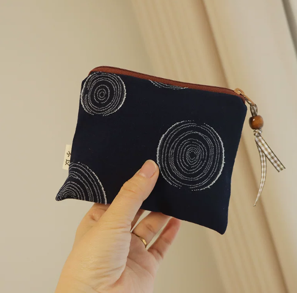 Linen Cotton Coin Purse